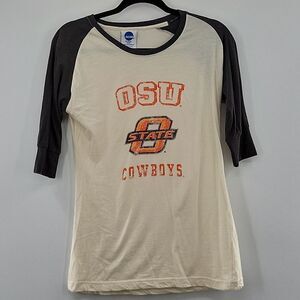 3 For$20 NCAA Cream tee-shirt w/ Gray sleeves size L